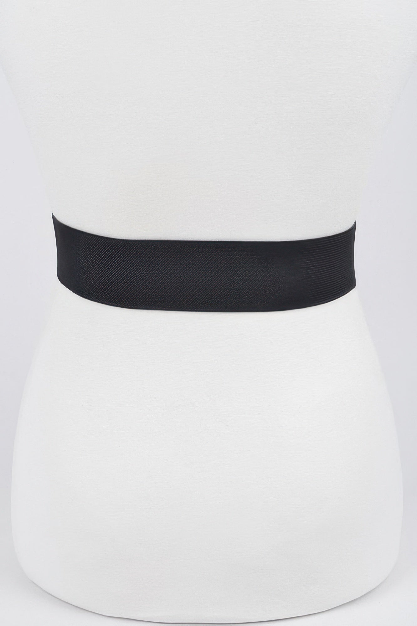 Heart Rhinestone Buckle Elastic Belt