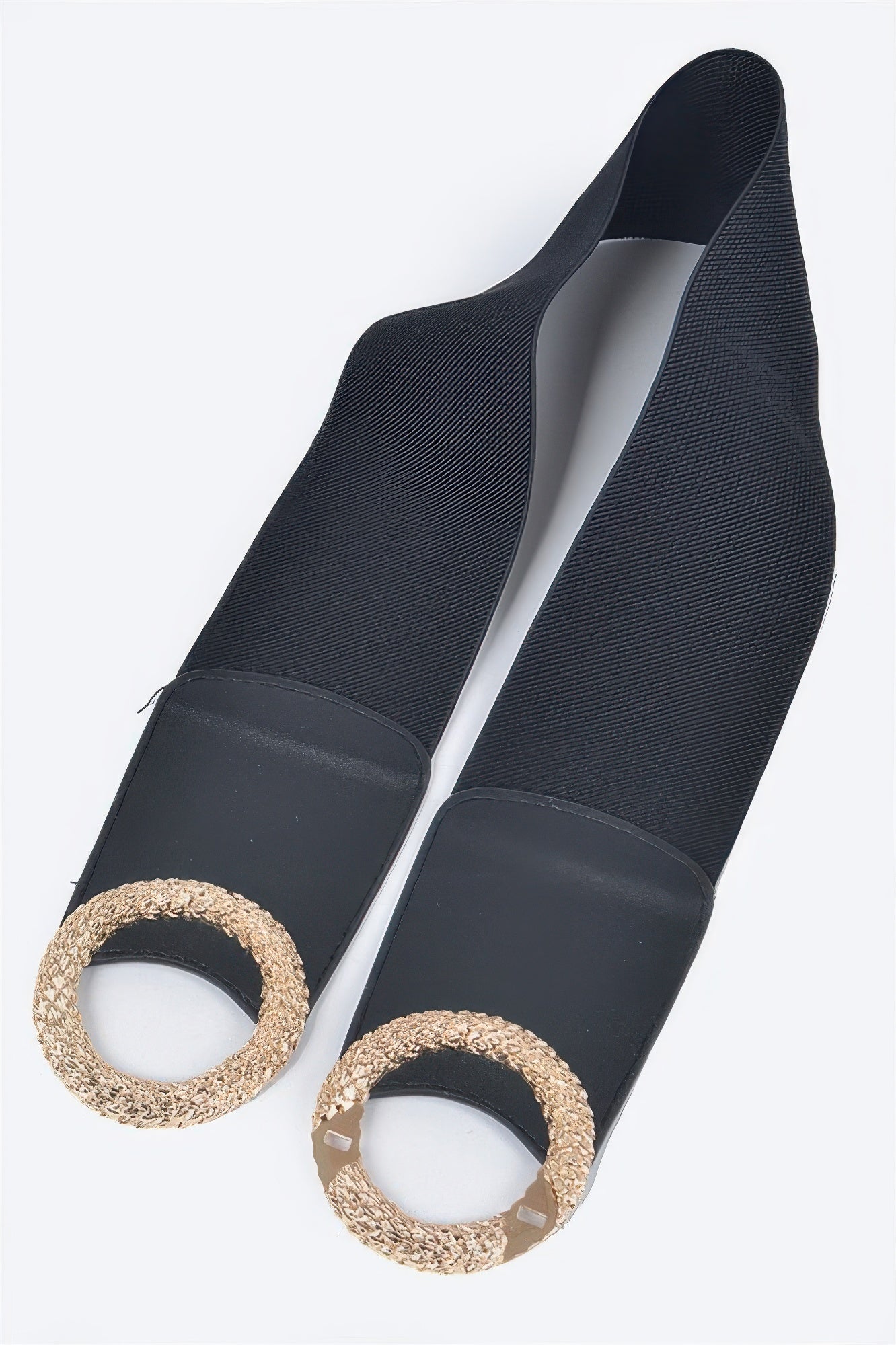 Big Metal Buckle Elastic Belt