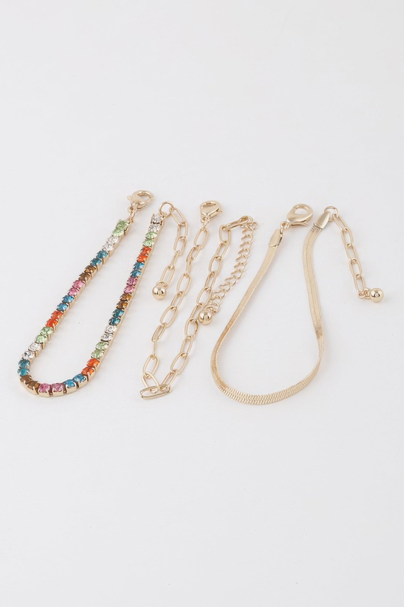 Multi Rhinestone Bracelet