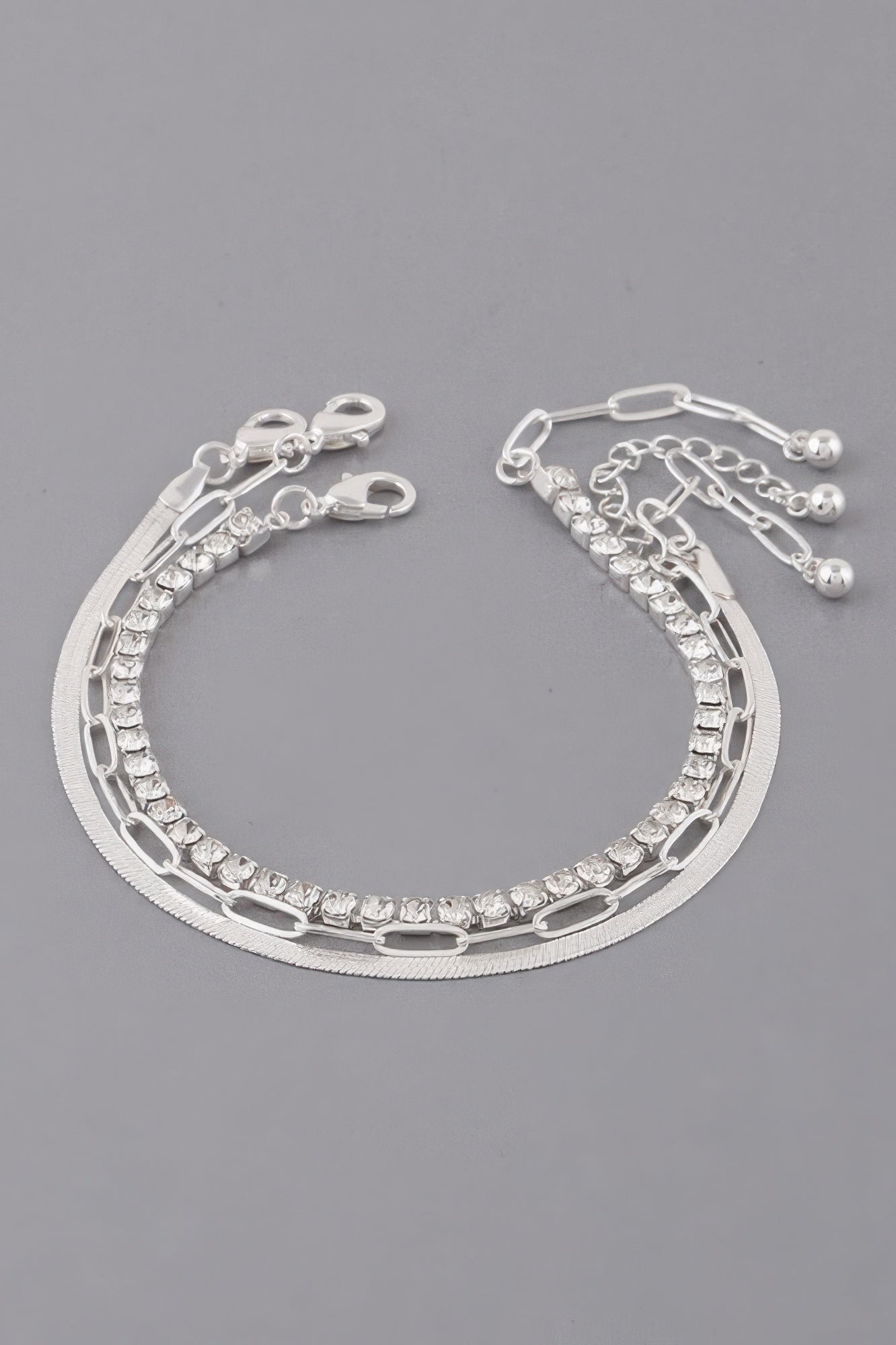 Multi Rhinestone Bracelet