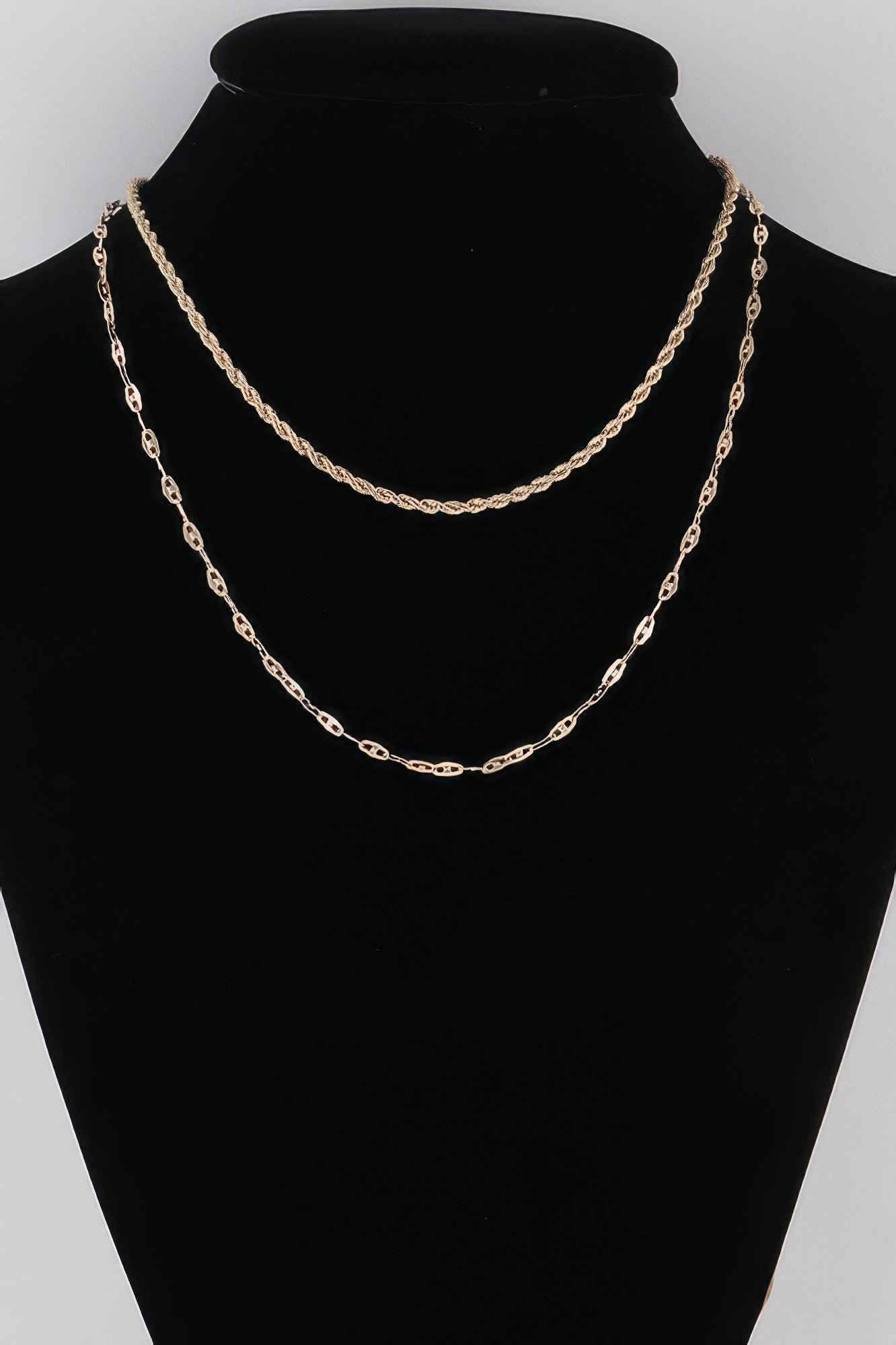 Link N Rope Chain Necklace