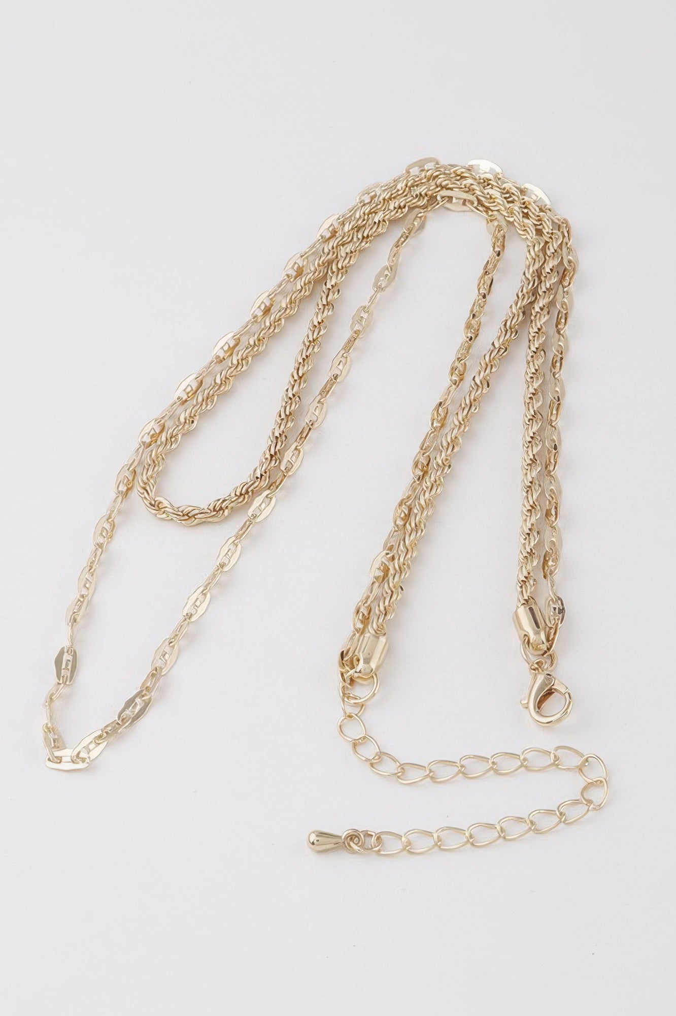 Link N Rope Chain Necklace