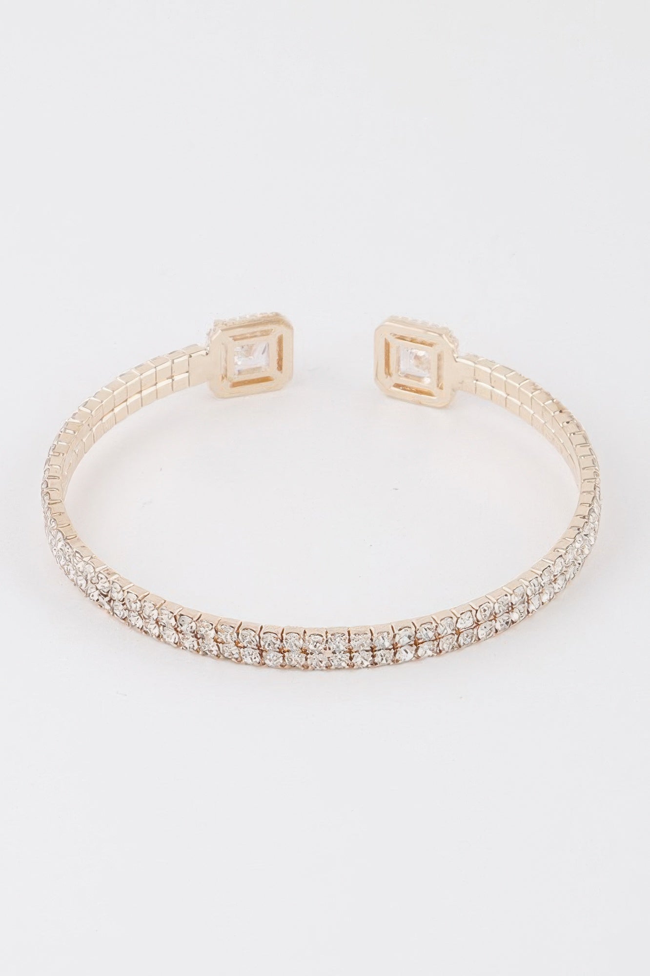 Jeweled Open Cuff Bracelet