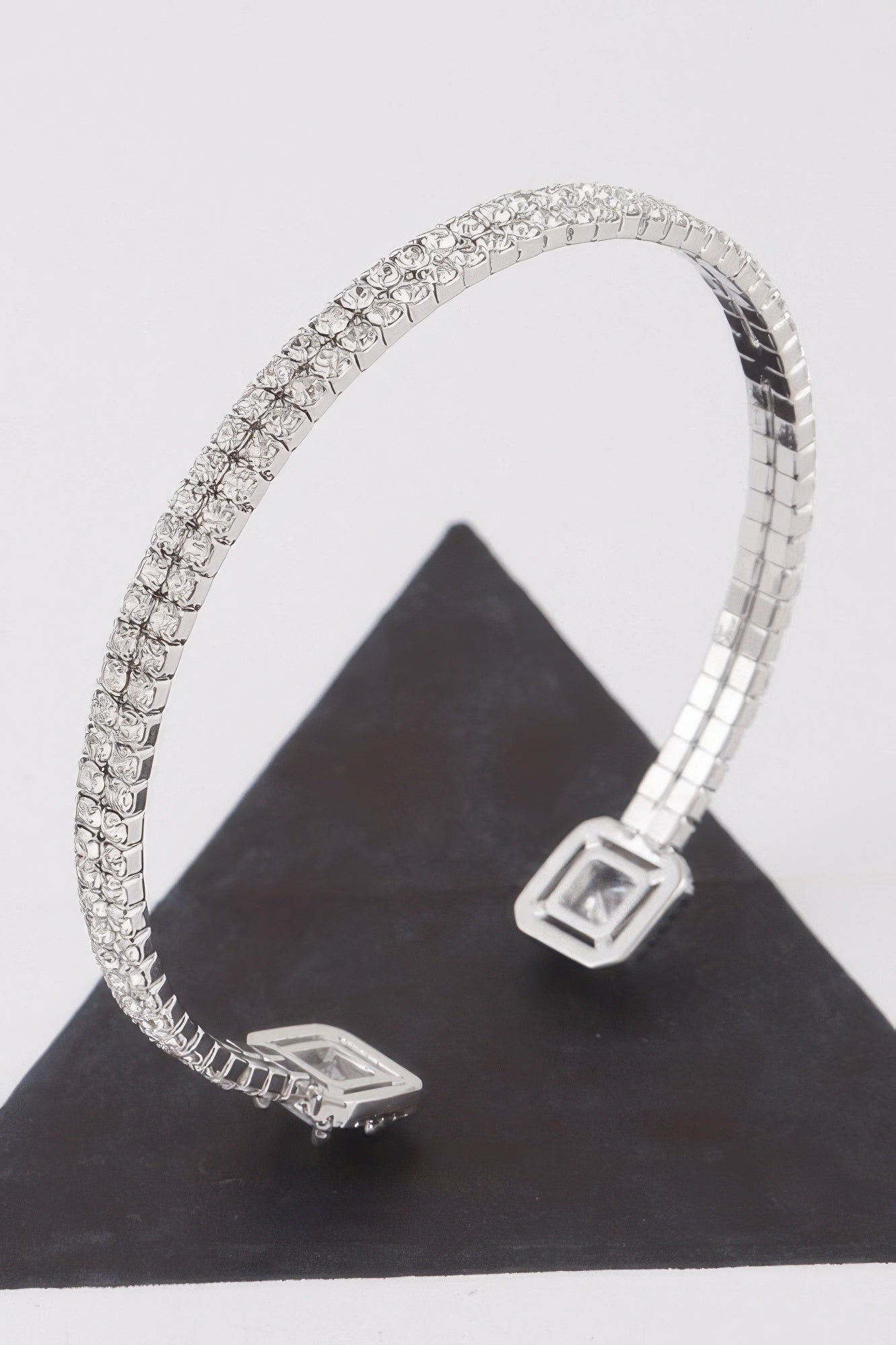 Jeweled Open Cuff Bracelet