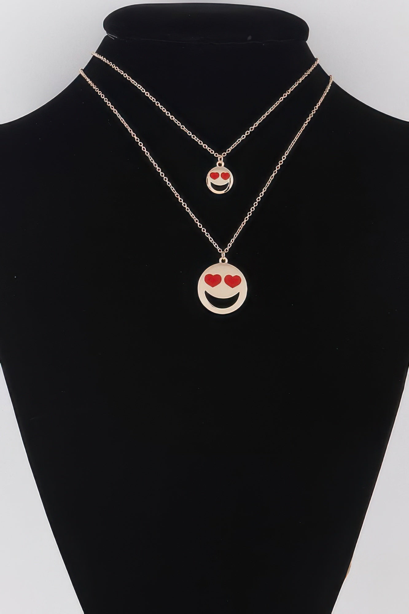 Heart Eyes Emoji Necklace