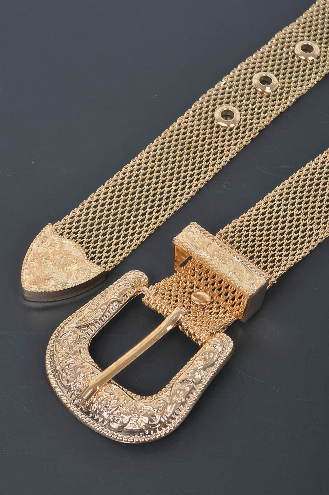 Chainlink Iron Buckle Belt