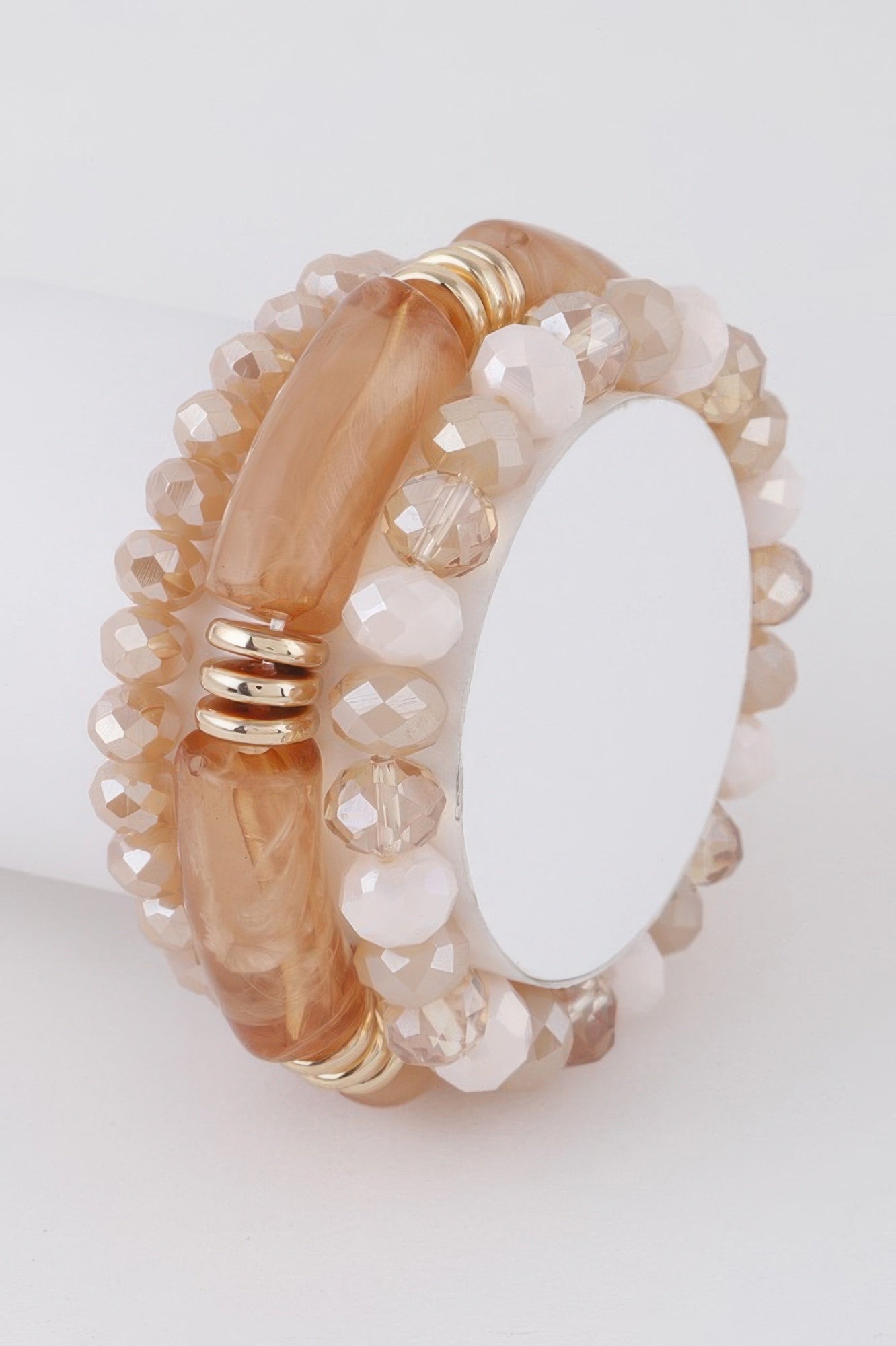 Multi Bead N Tube Bracelet