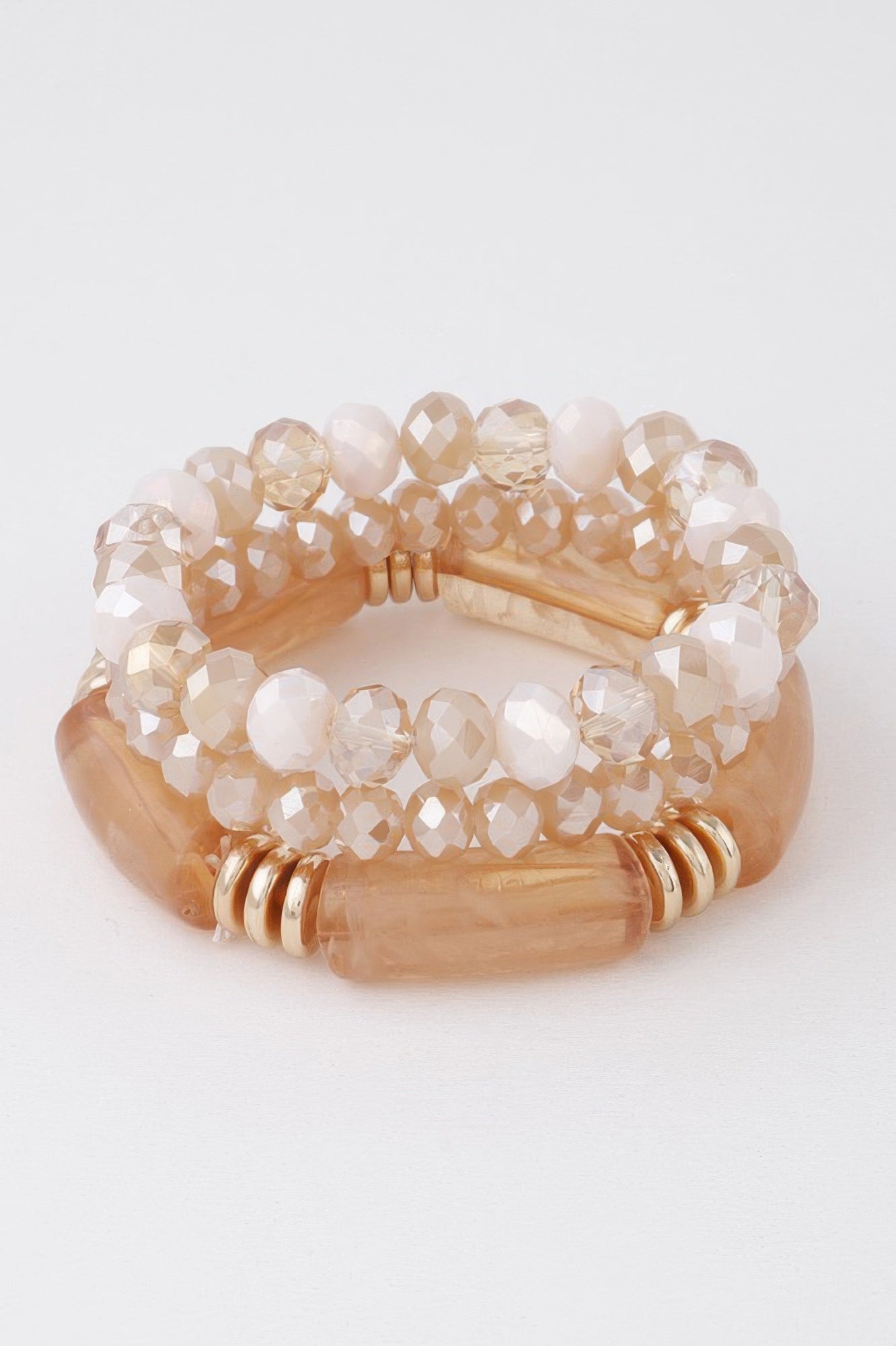 Multi Bead N Tube Bracelet