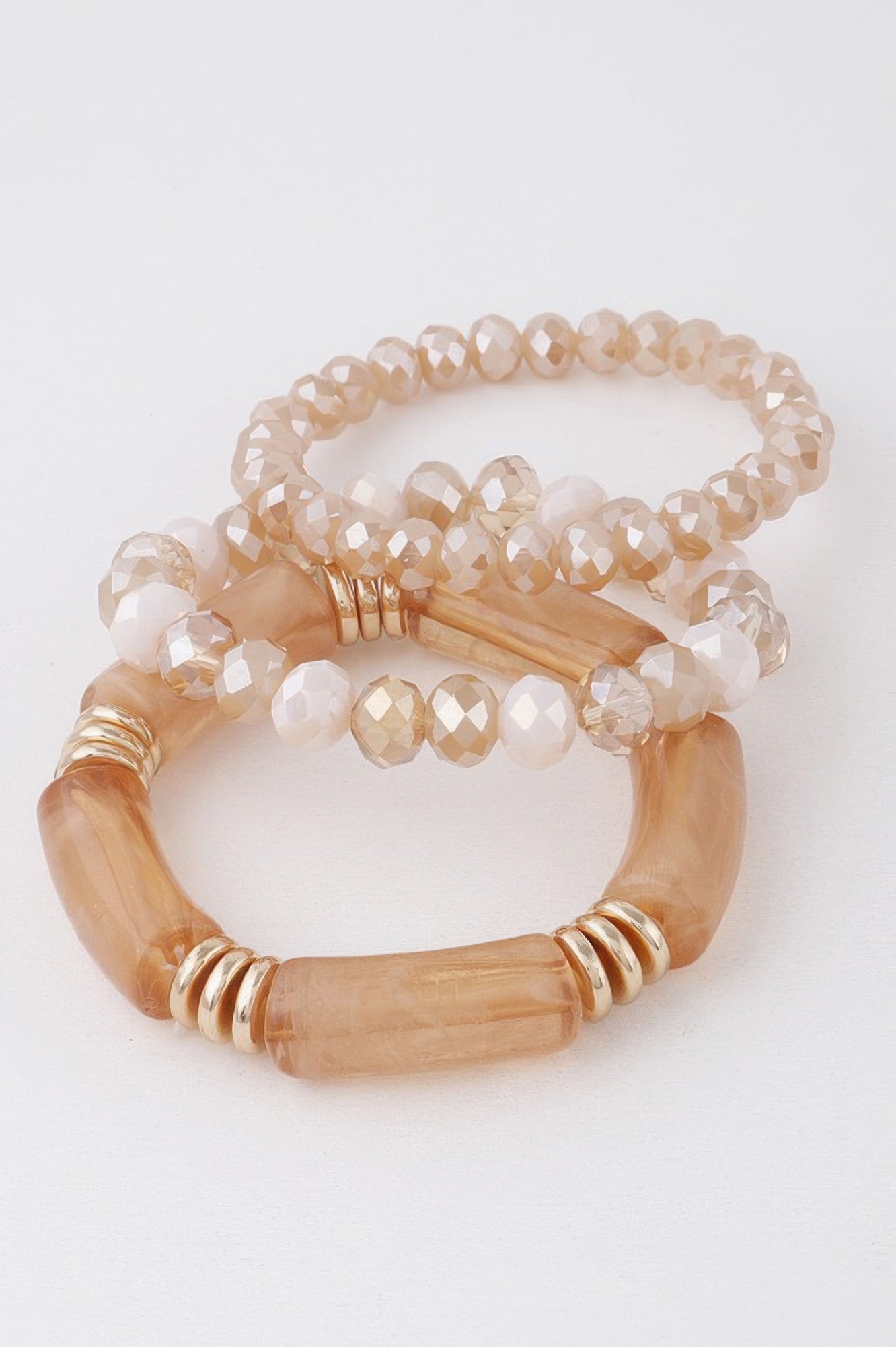 Multi Bead N Tube Bracelet