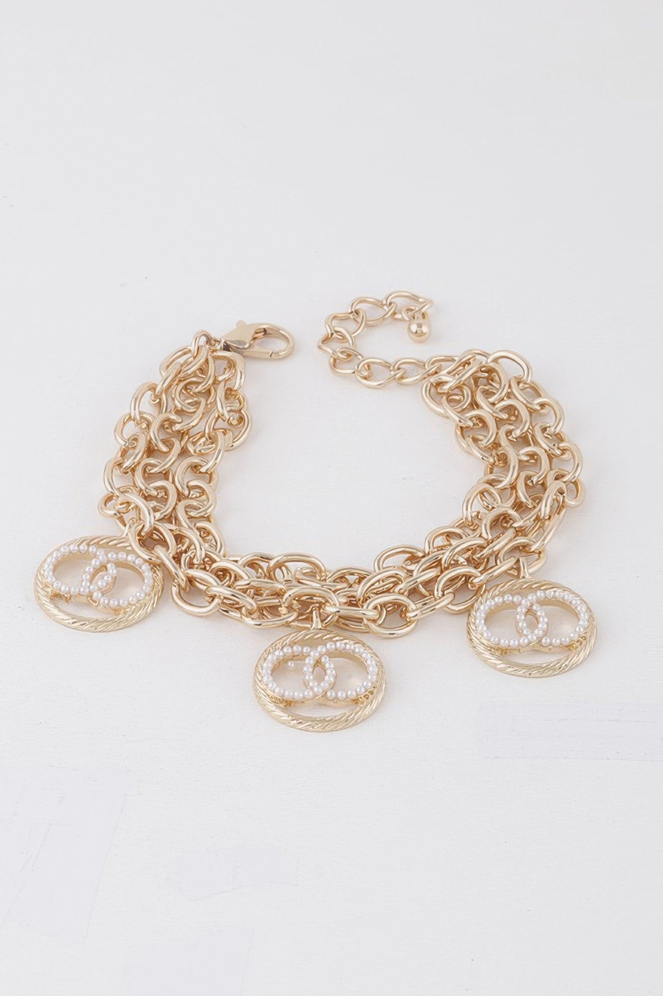 Multi Oo Charm Bracelet