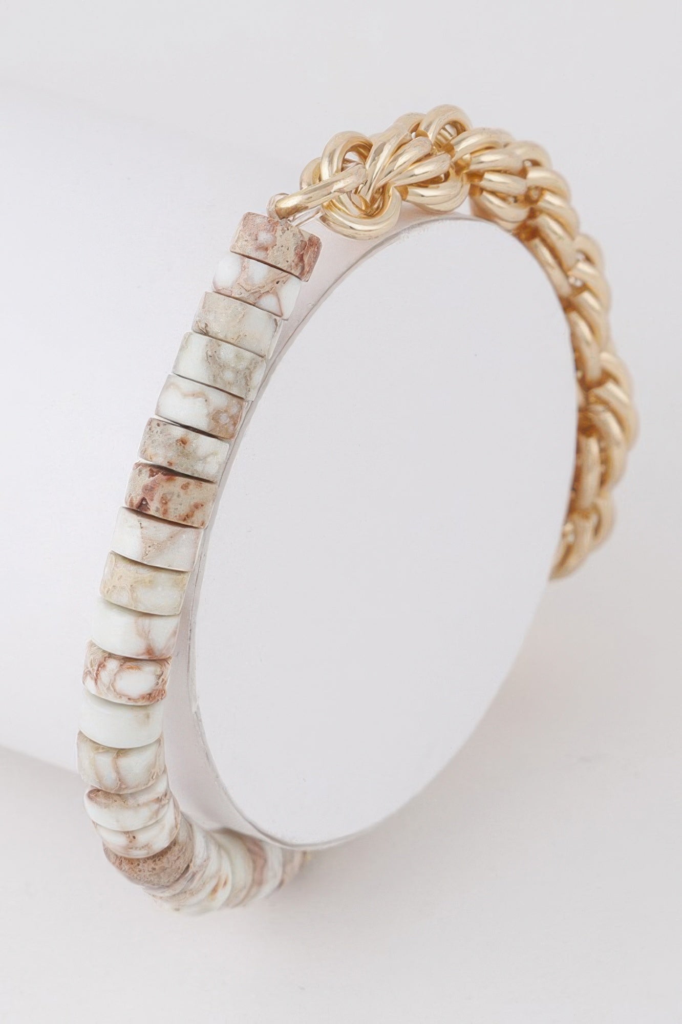 Stone N Chain Bracelet