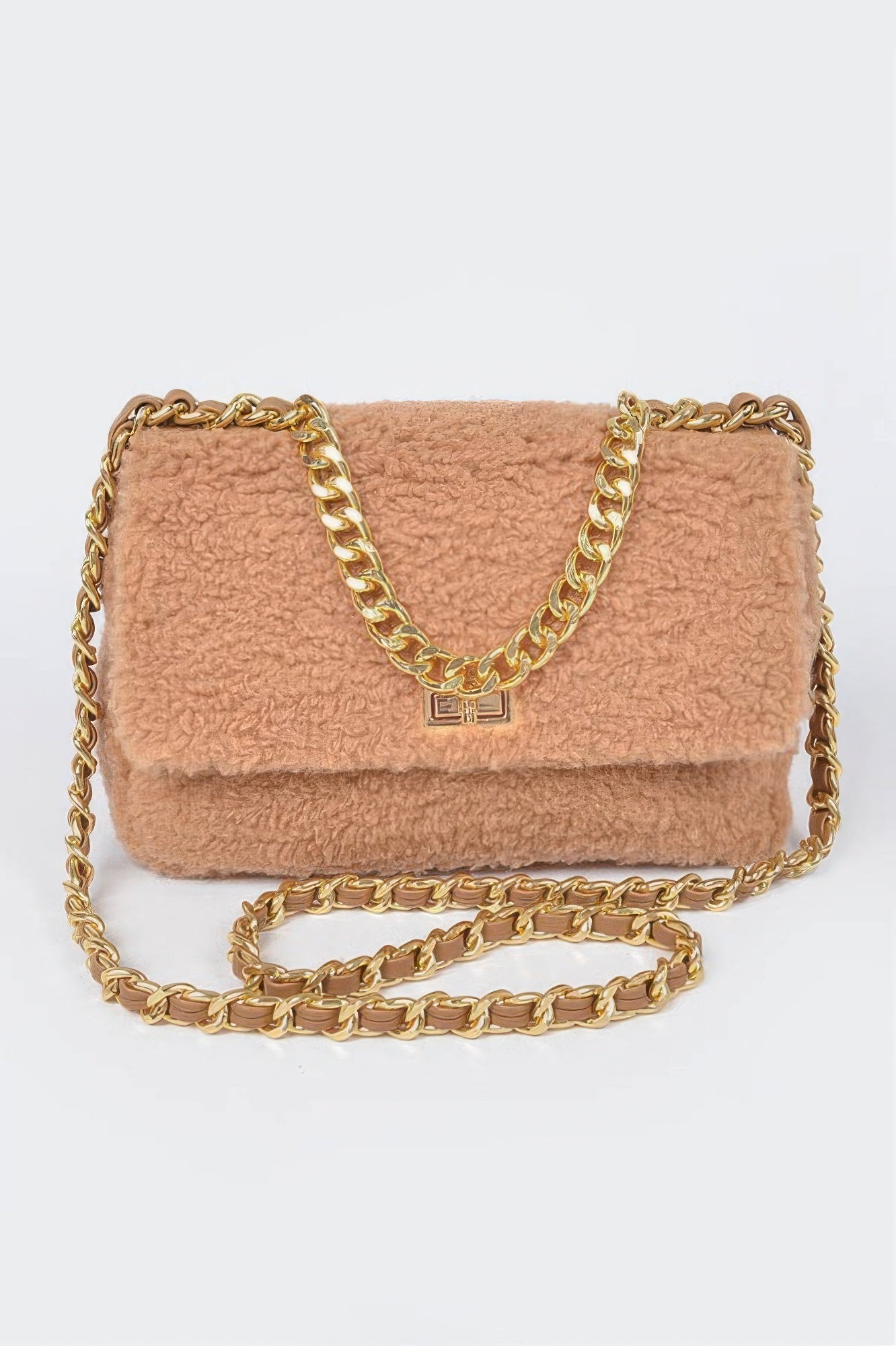 Faux Fur Shoulder Bag
