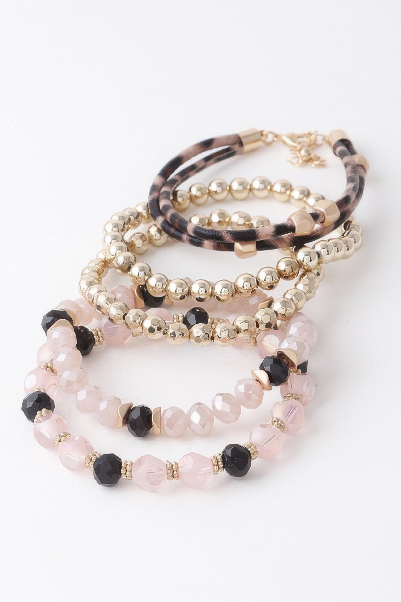 Multi Bead N Crystal Bracelets