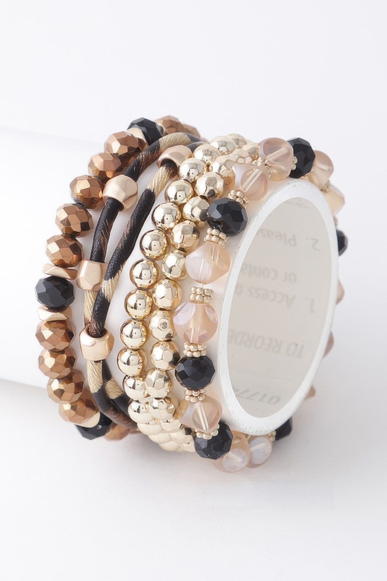 Multi Bead N Crystal Bracelets