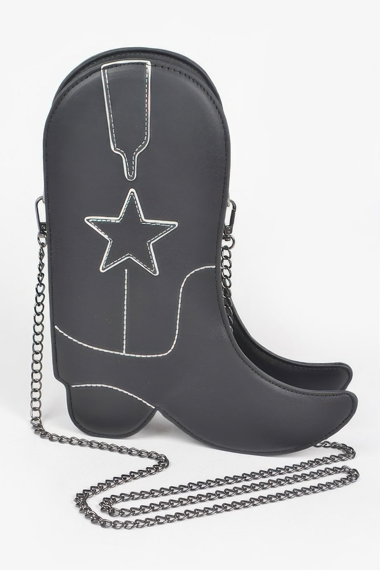Cowboy Boots Crossbody Chain Bag