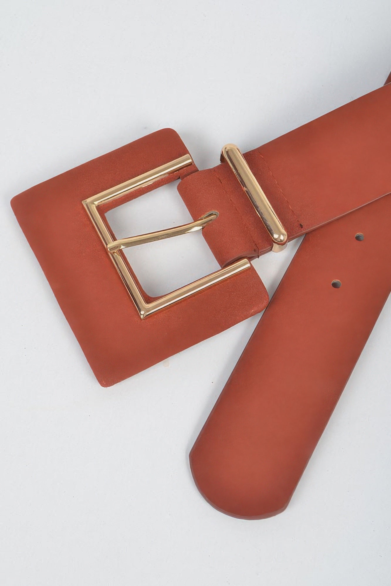 Faux Suede Belt