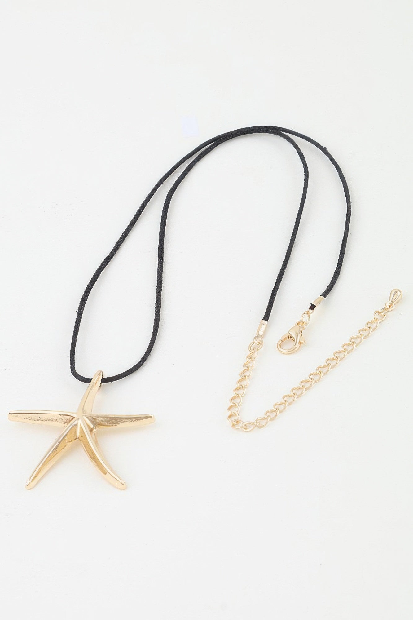Polished Starfish Wrap Necklace