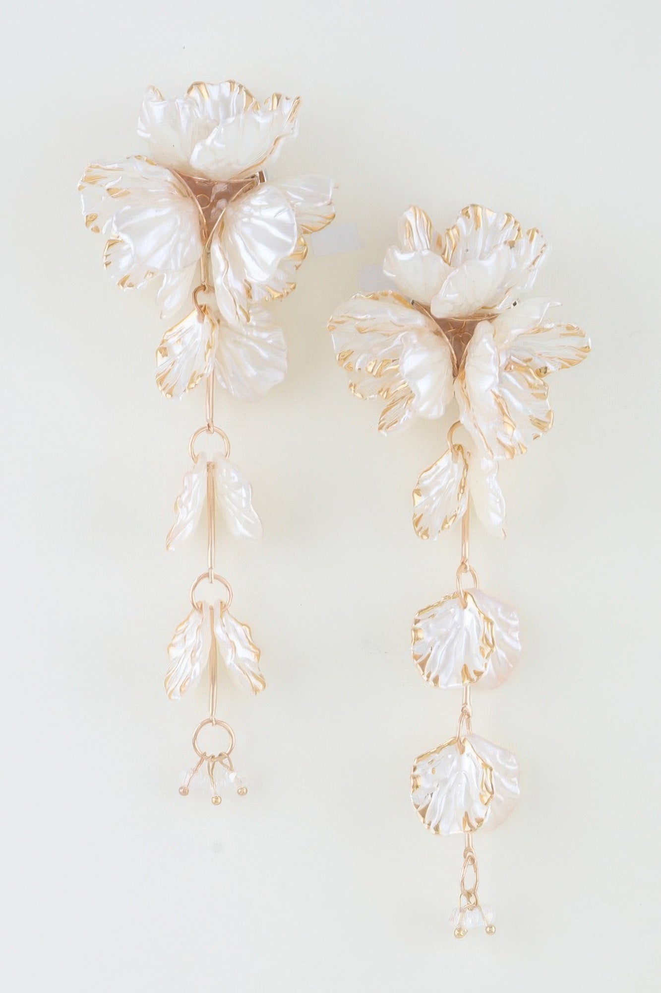 Multi Petal Drop Earrings
