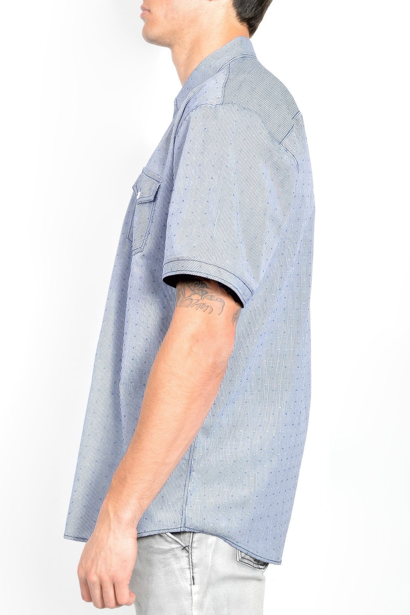 Men's Casual Short Sleeve Patterned Shirts