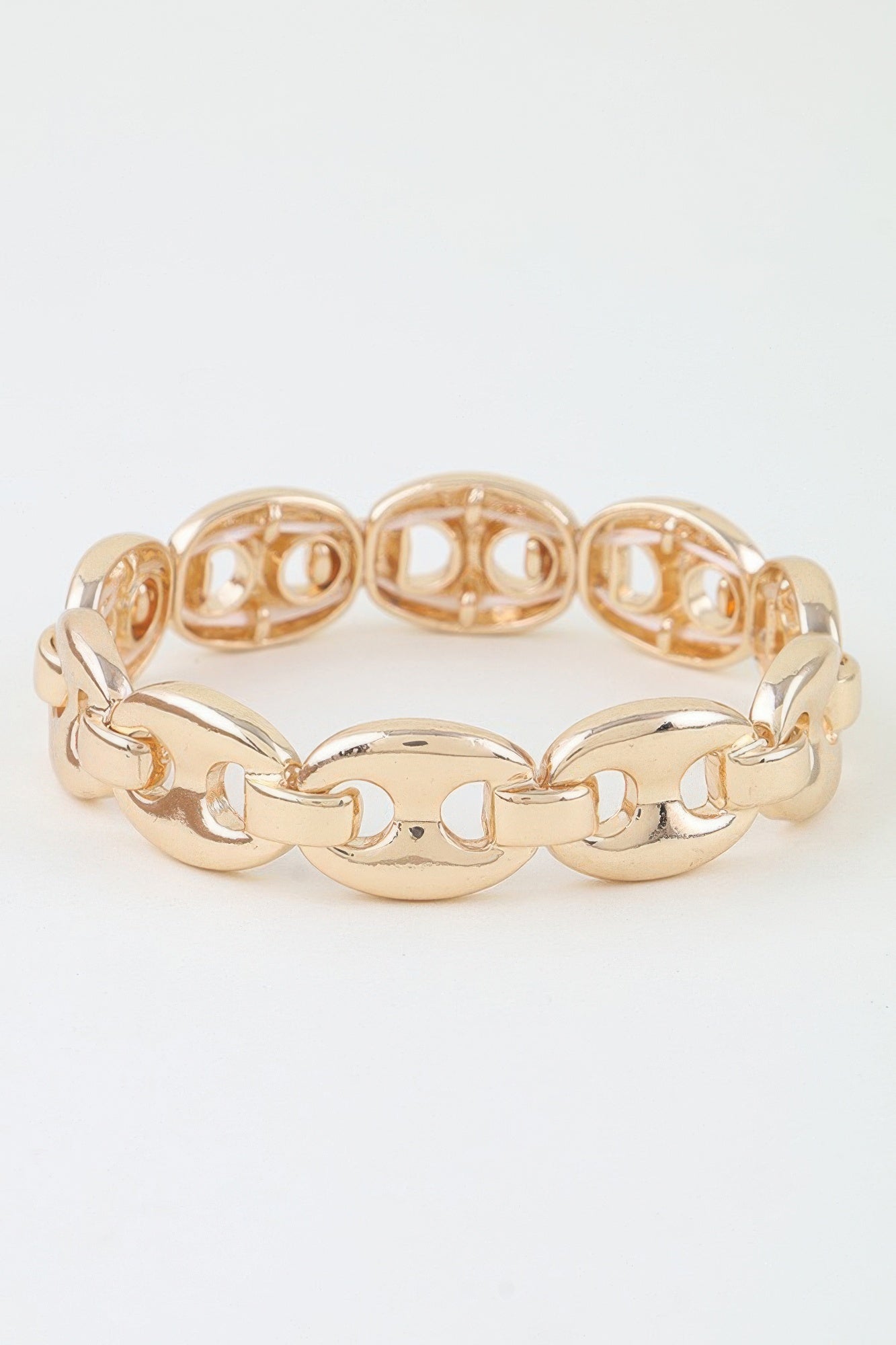 Polished Mariner Link Chain Bracelet