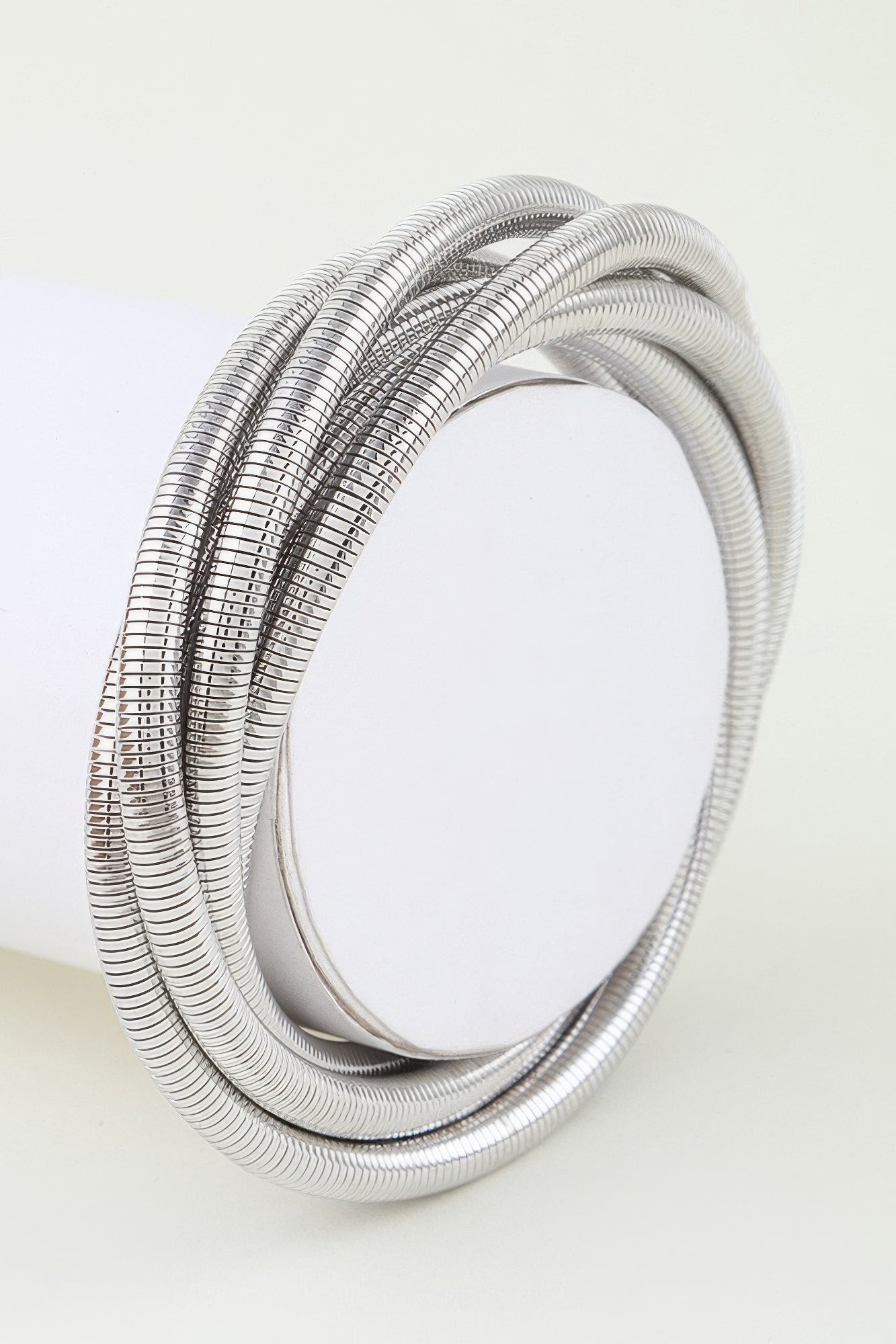 Multi Tangled Tube Chain Bracelet