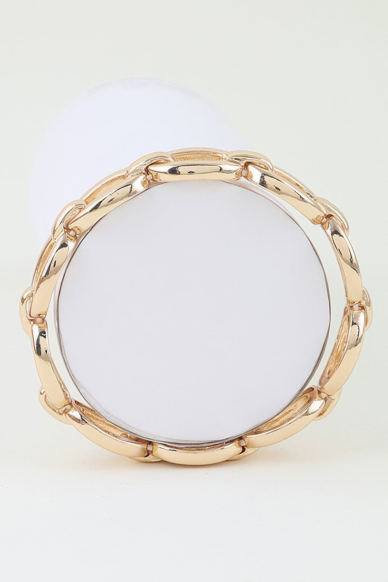 Polished Link Chain Bracelet