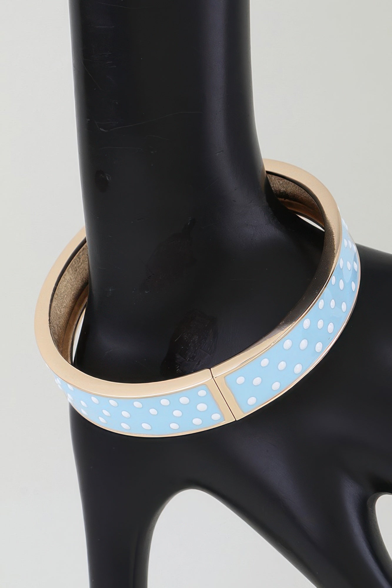Bright Polka Dot Cuff Bracelet