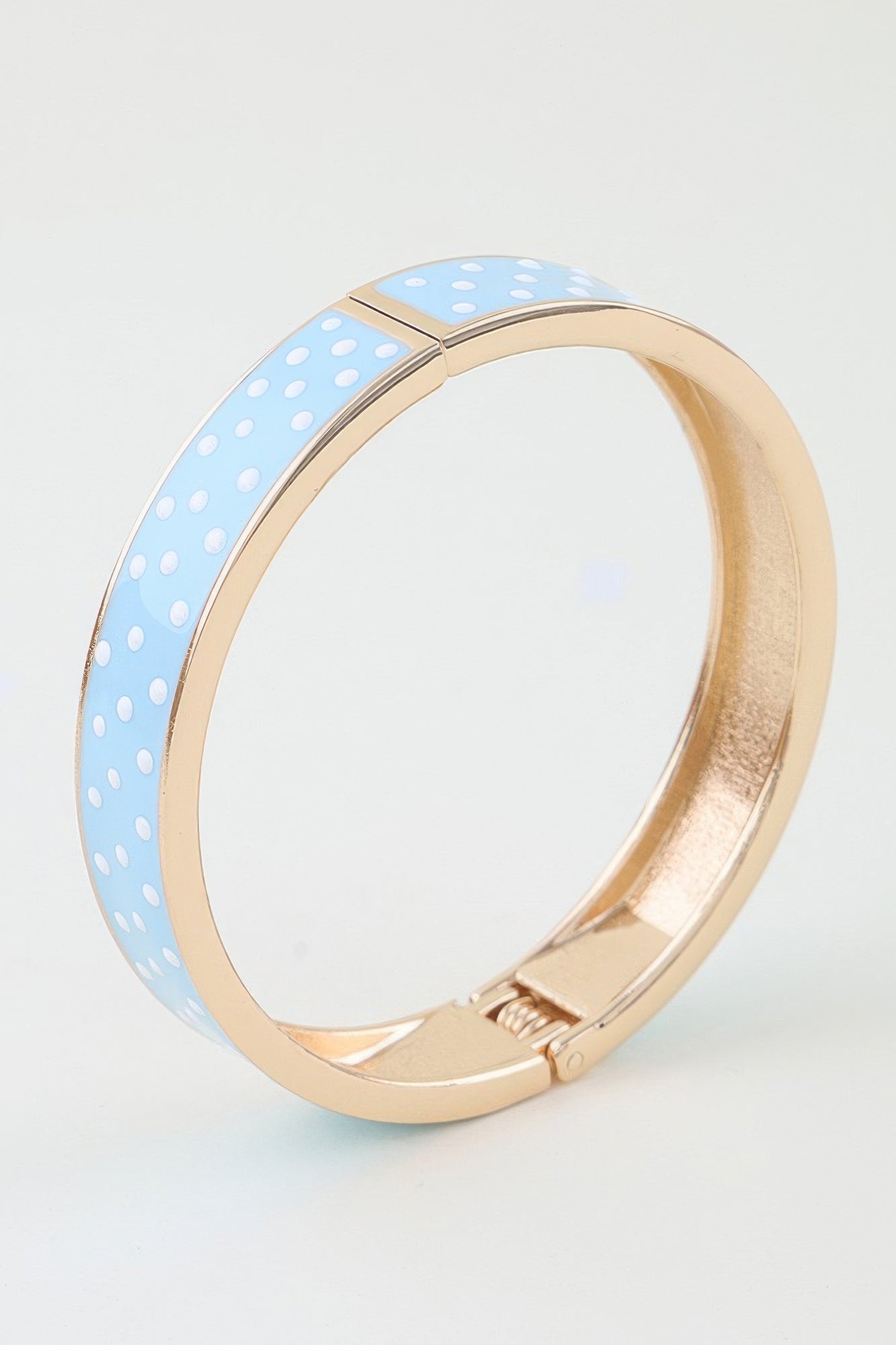 Bright Polka Dot Cuff Bracelet
