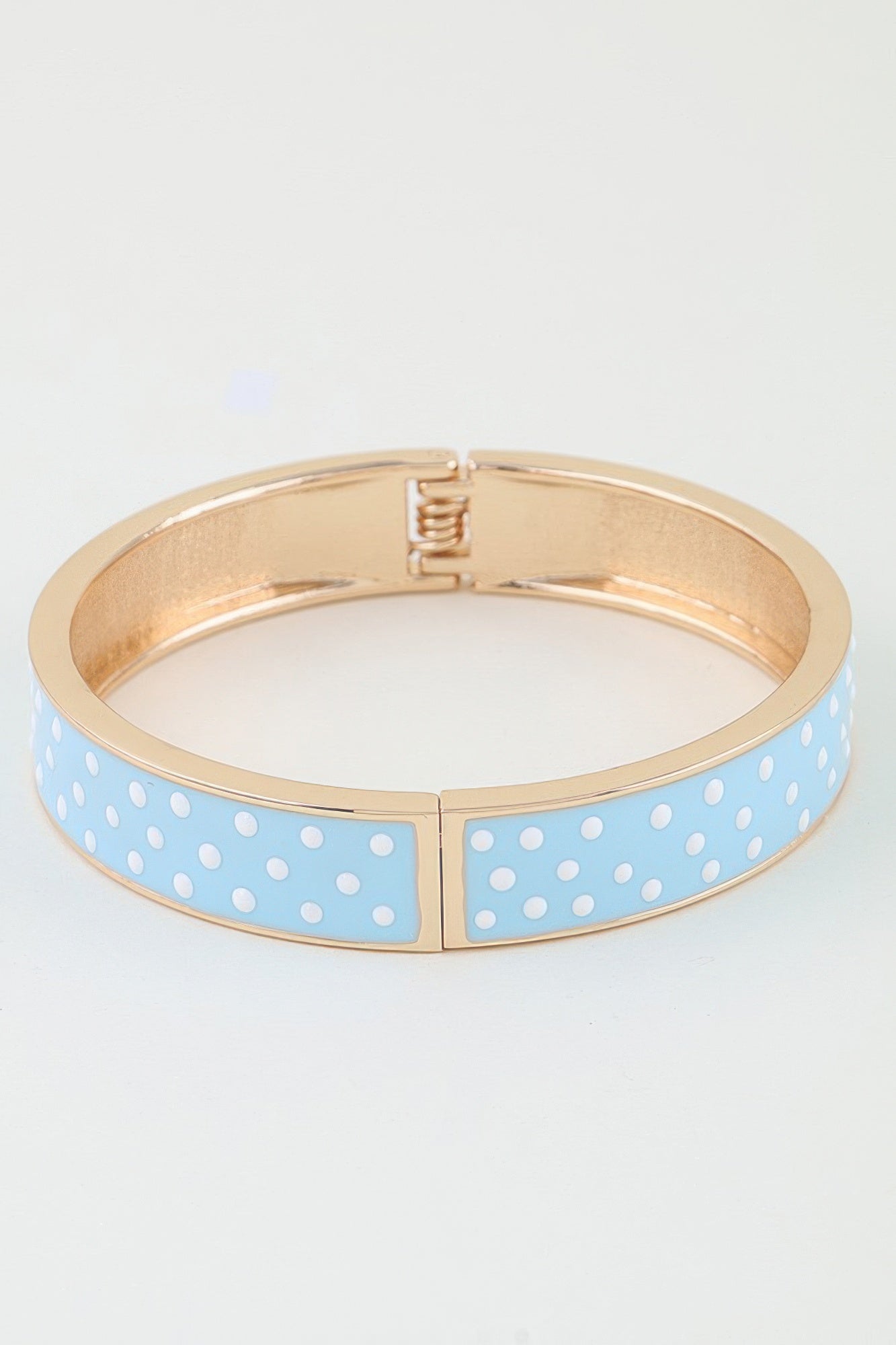 Bright Polka Dot Cuff Bracelet