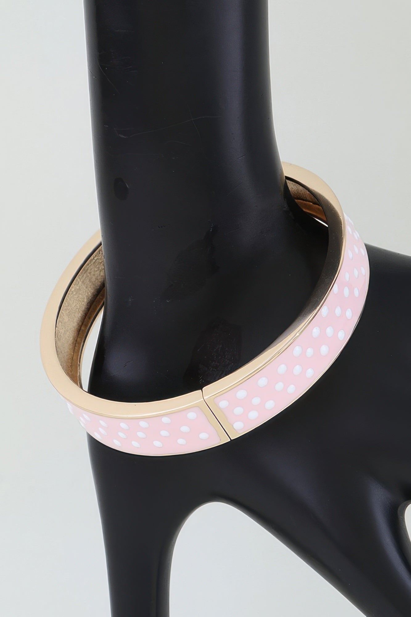 Bright Polka Dot Cuff Bracelet