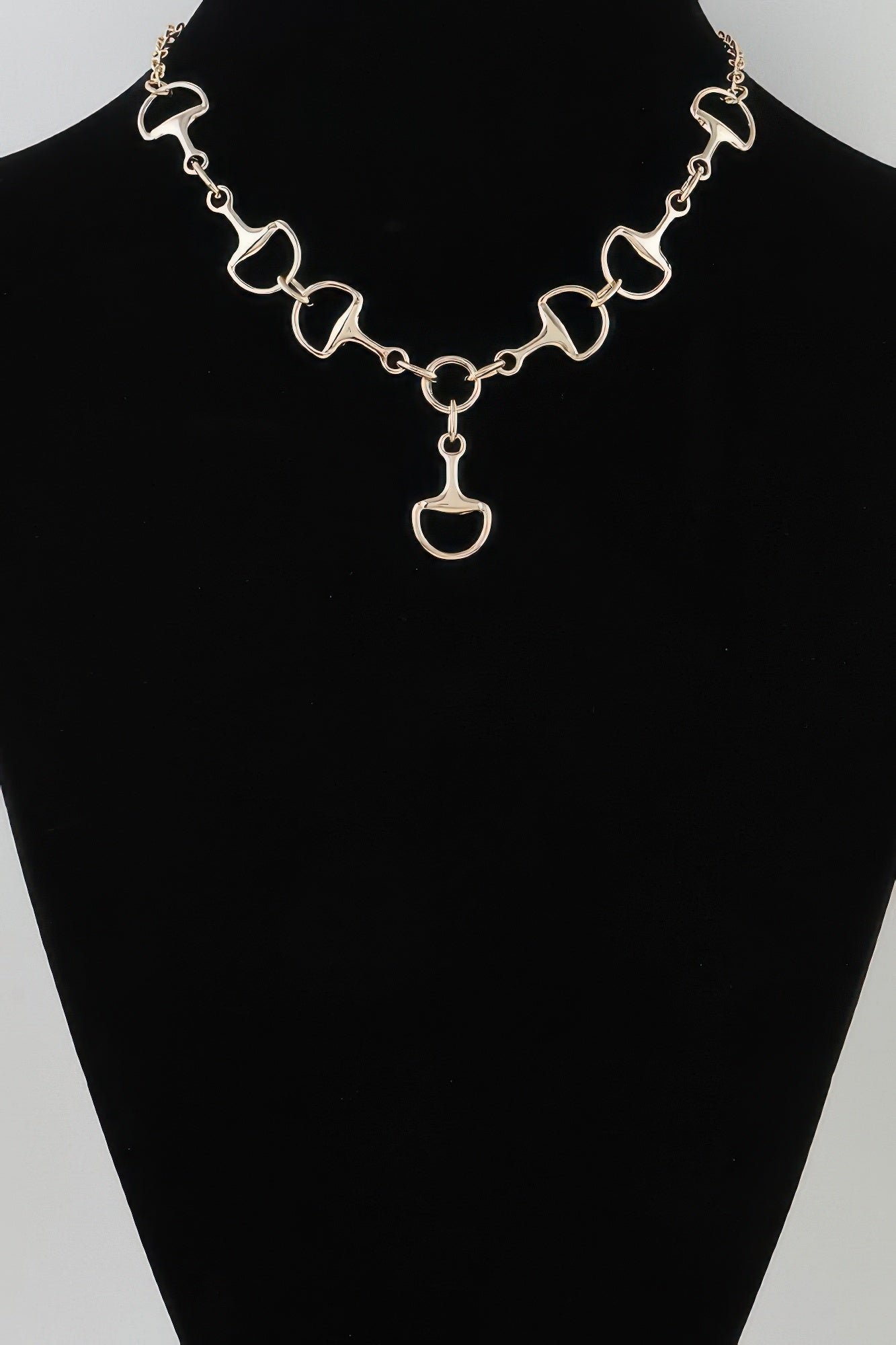 Beaded Heart Mariner Chain Necklace