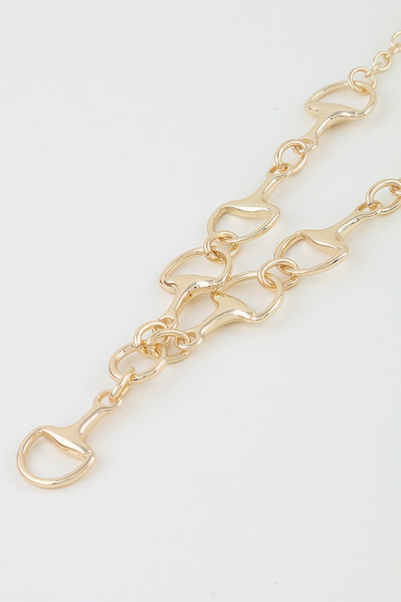Beaded Heart Mariner Chain Necklace