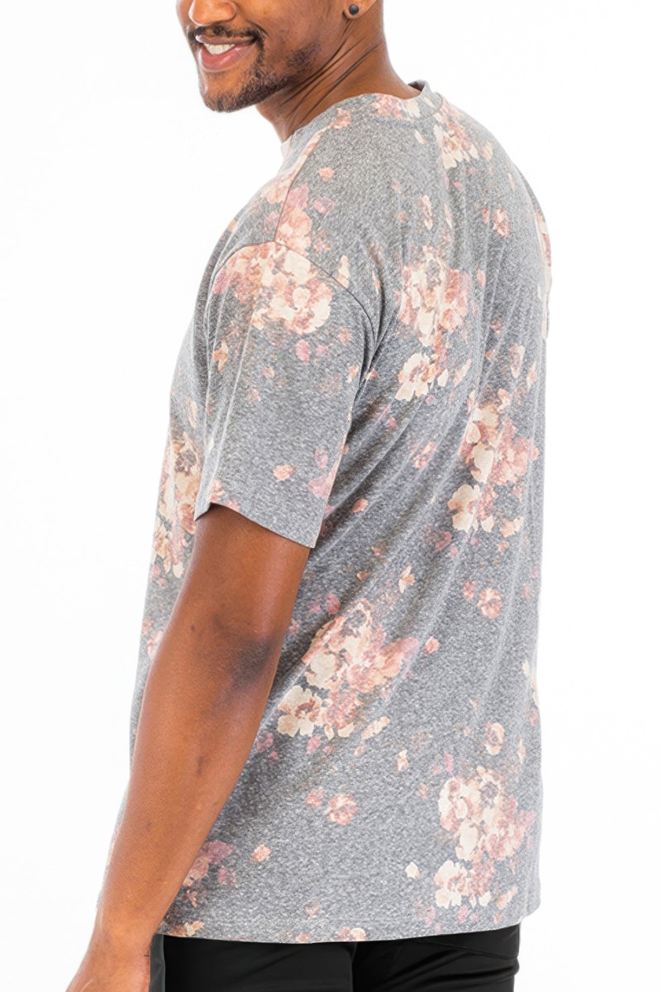 Heathered Floral T-shirt Unisex