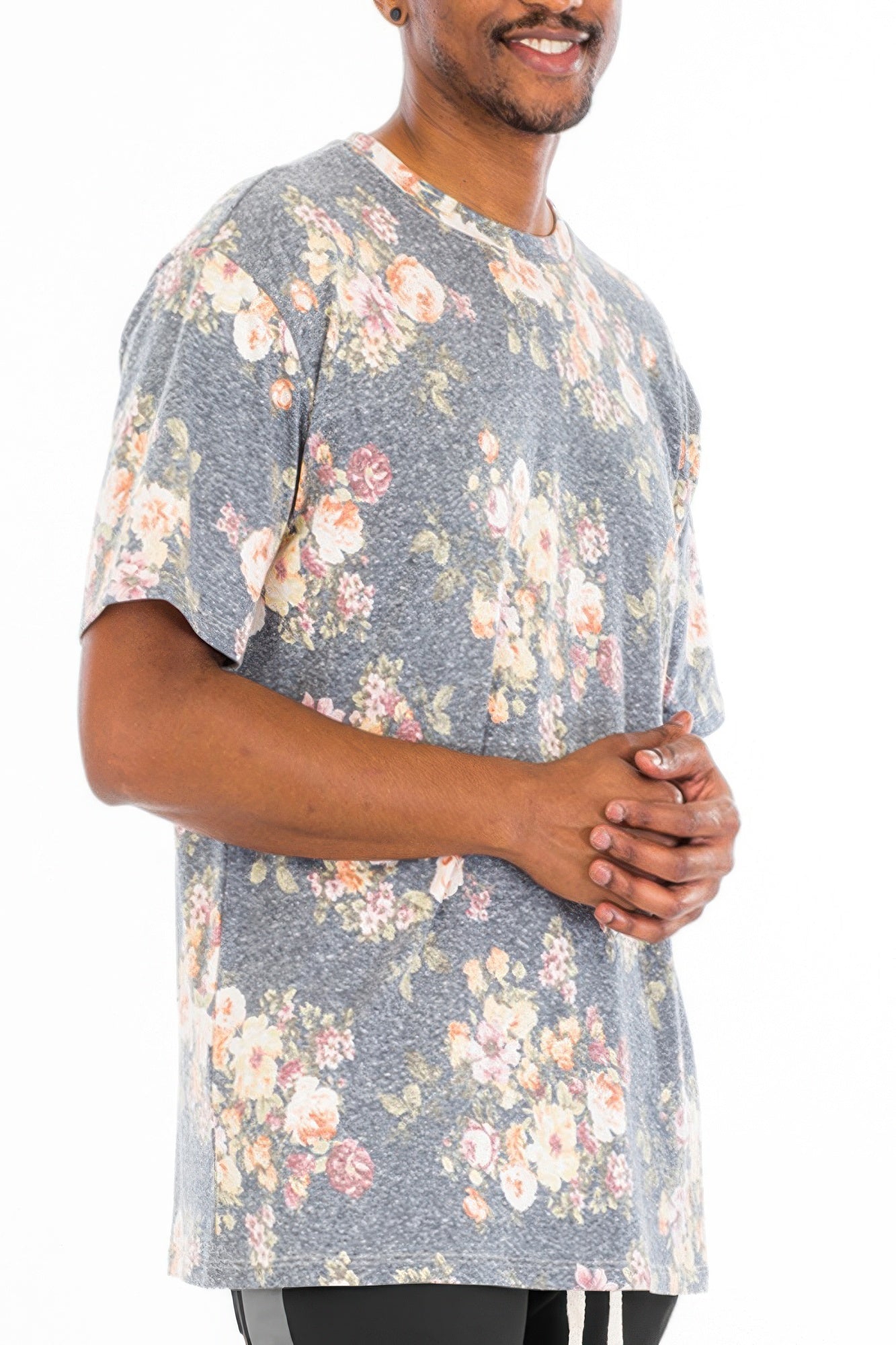 Heathered Floral T-shirt Unisex