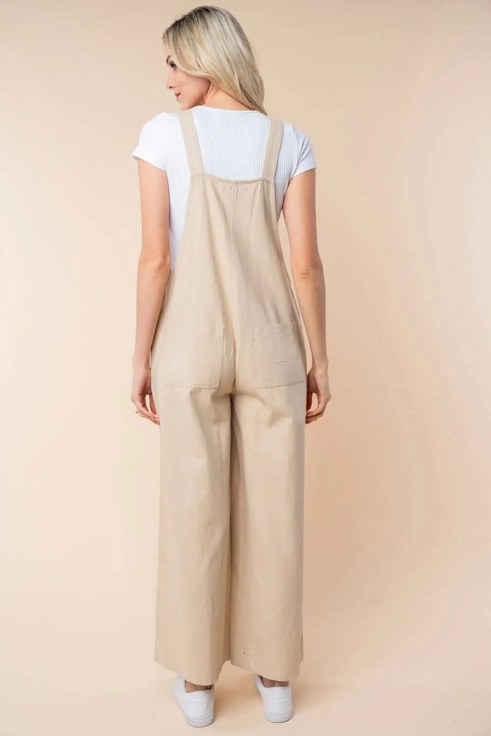 Dresses Trendsi White Birch Jumpsuit Women's Casual Wide Leg Romper - Comfy & Chic