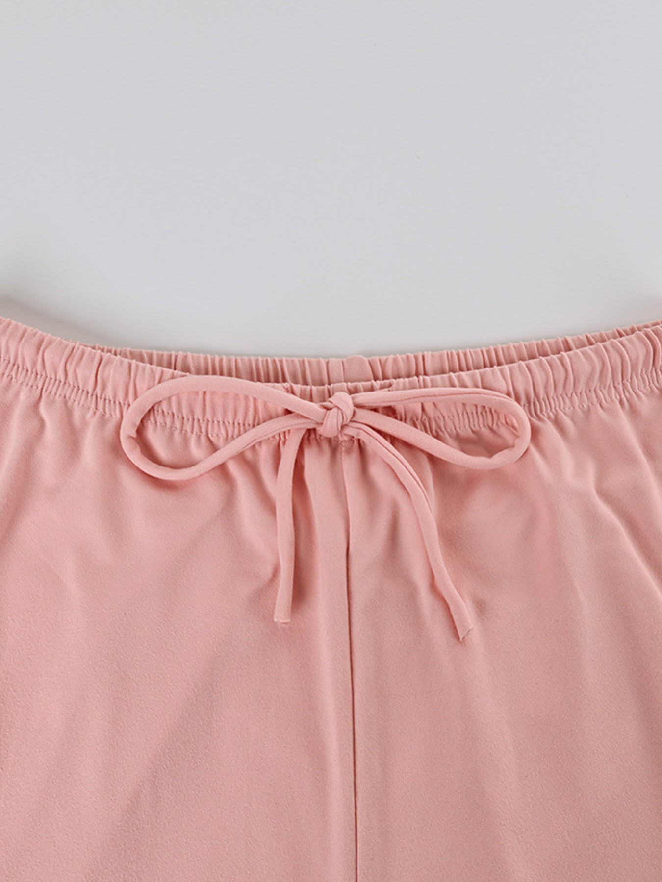 Lace Trim Cami & Pants Two Piece Loungewear Set