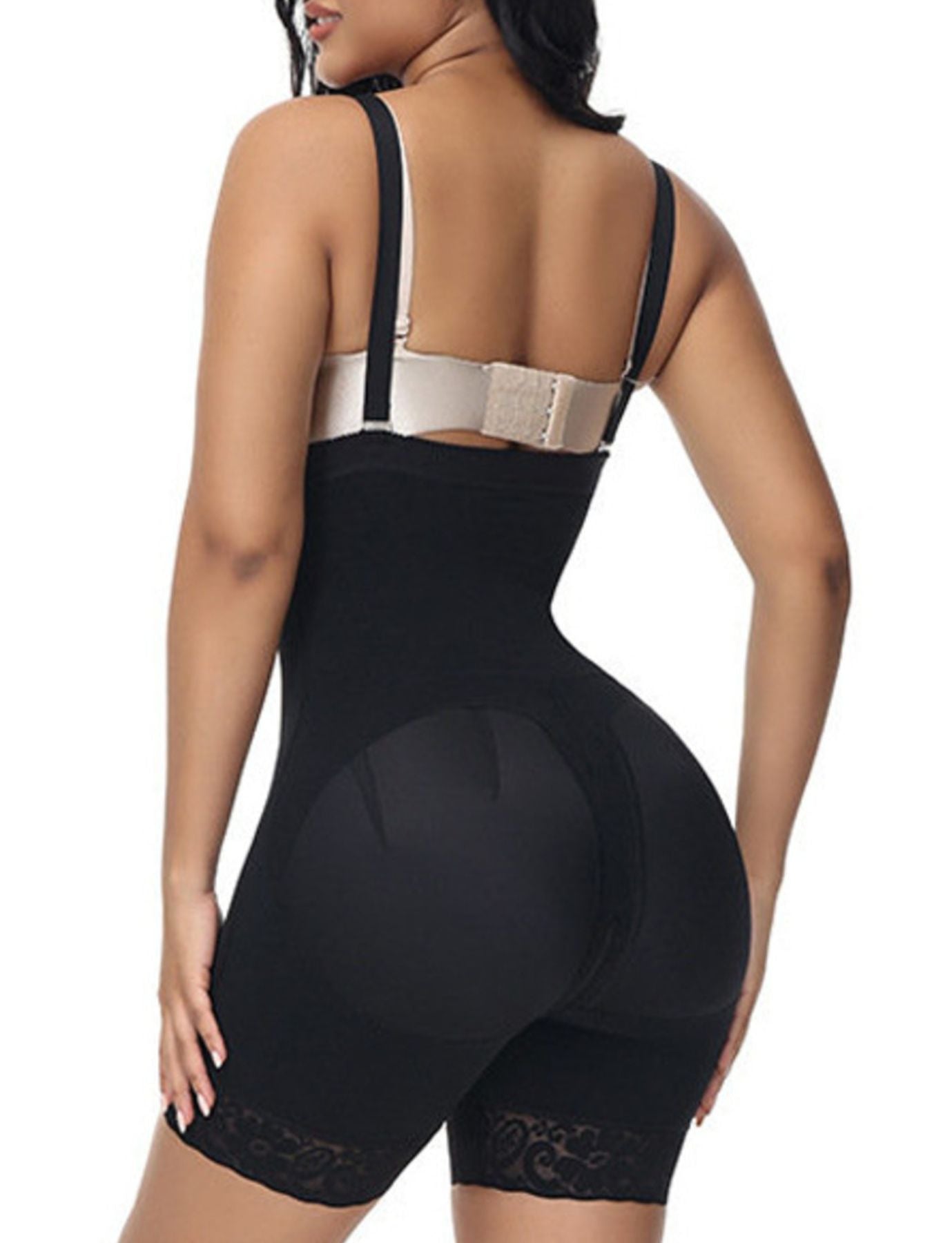 Full Size Full Body Zipper Shaping Bodysuit