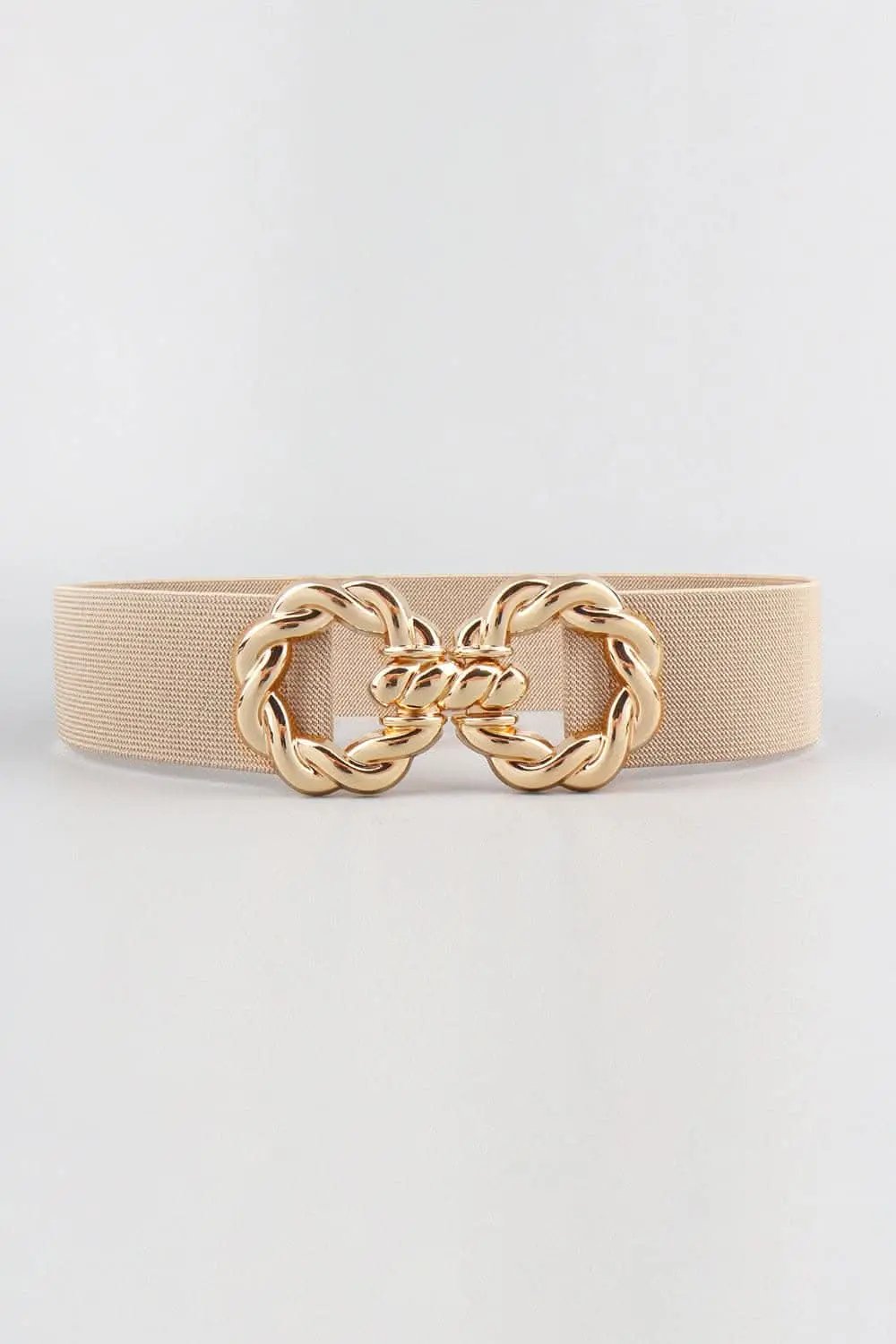 Accessories Trendsi Elastic belt with zinc alloy buckle