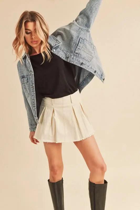 Aemi + Co Gayla Denim Jacket — Classic Fit Unisex Outerwear
