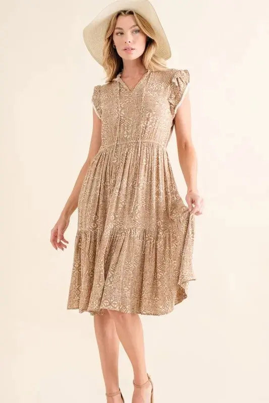 Dresses Trendsi And The Why Boho Maxi Dress Taupe Small