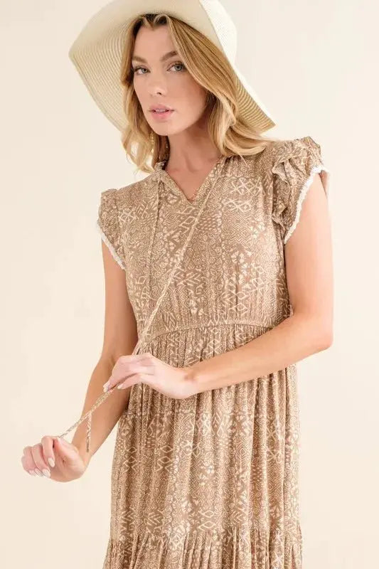 Dresses Trendsi And The Why Boho Maxi Dress Taupe Small
