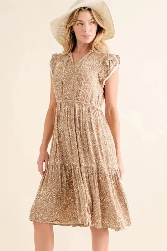 Dresses Trendsi And The Why Boho Maxi Dress Taupe Small