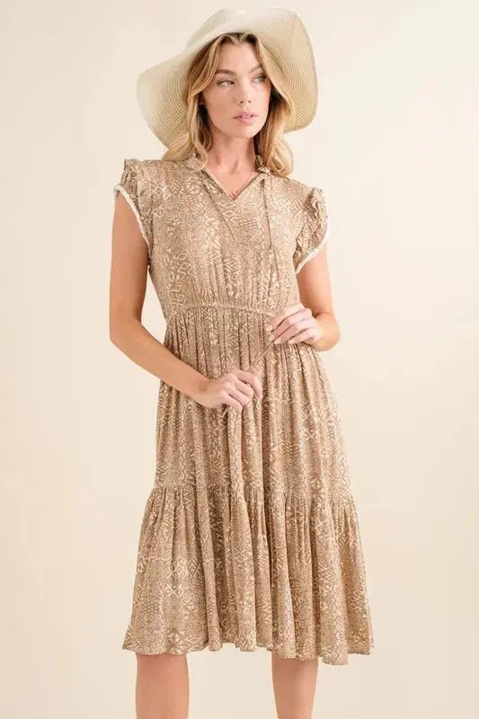 Dresses Trendsi And The Why Boho Maxi Dress Taupe Small
