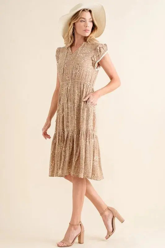 Dresses Trendsi And The Why Boho Maxi Dress Taupe Small