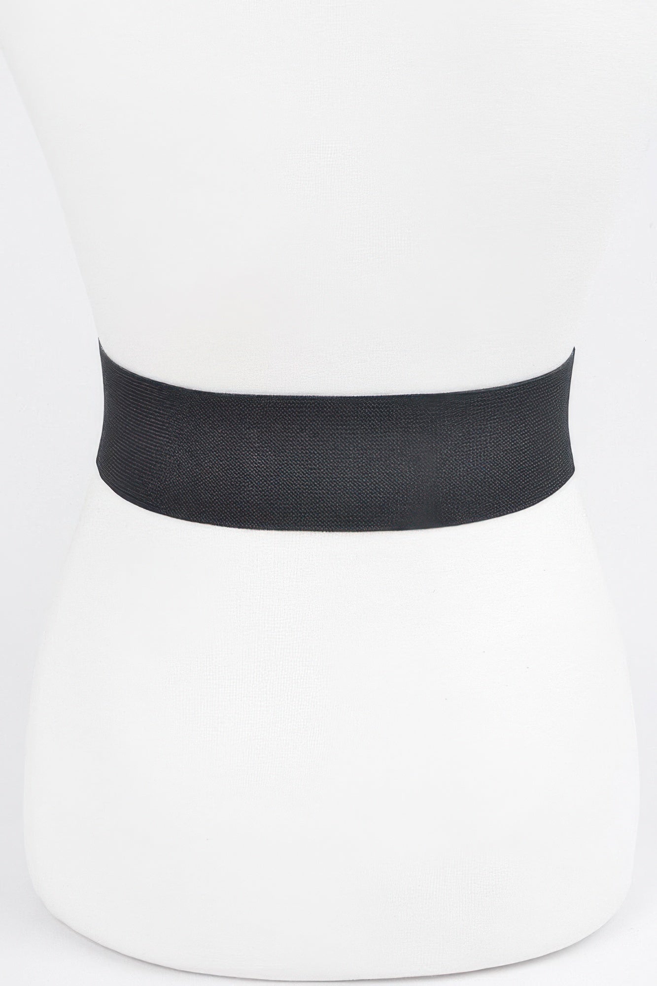 Rhinestone Ribbon Elastic Belt