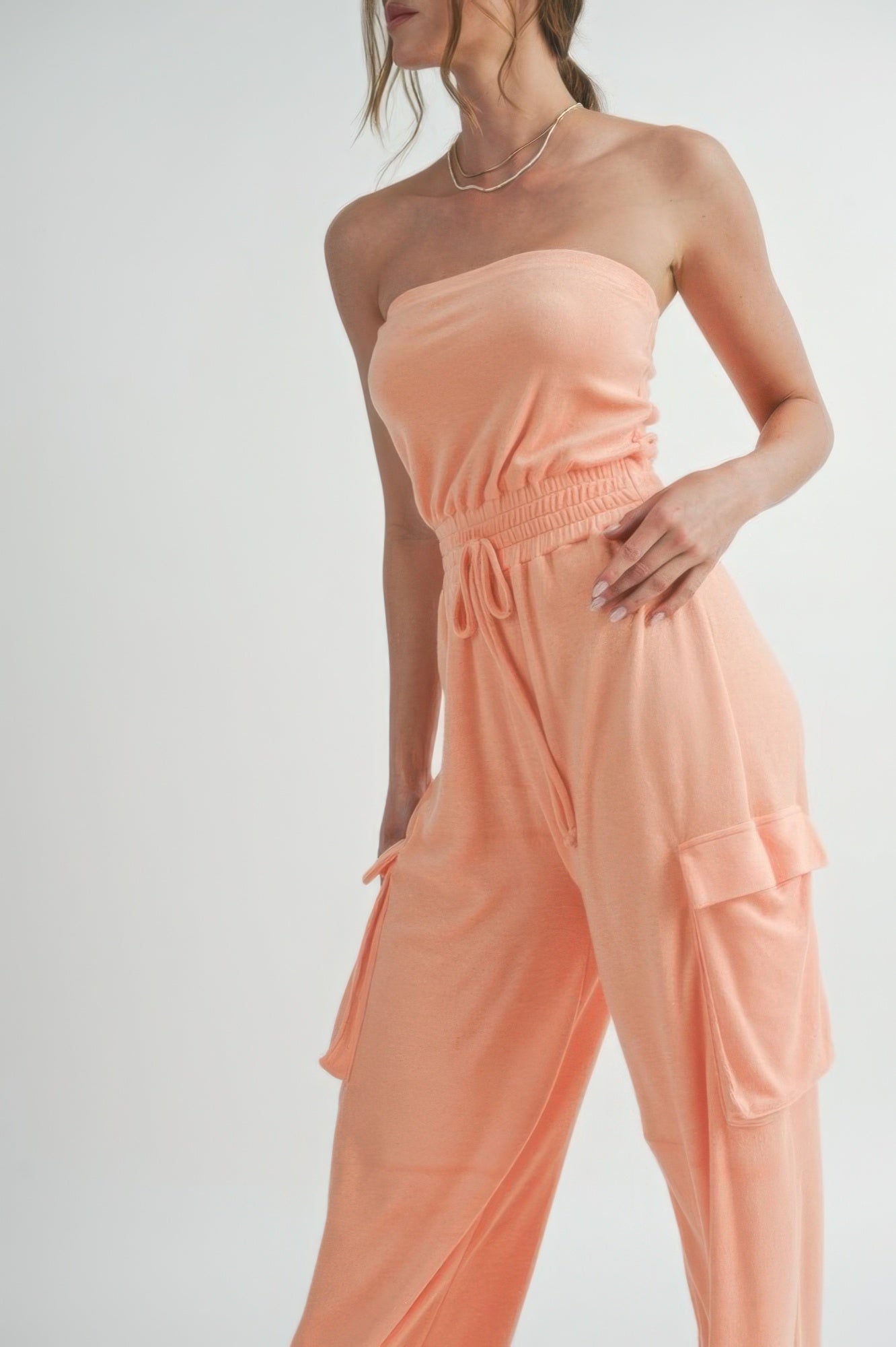 Tube Top Jumpsuit