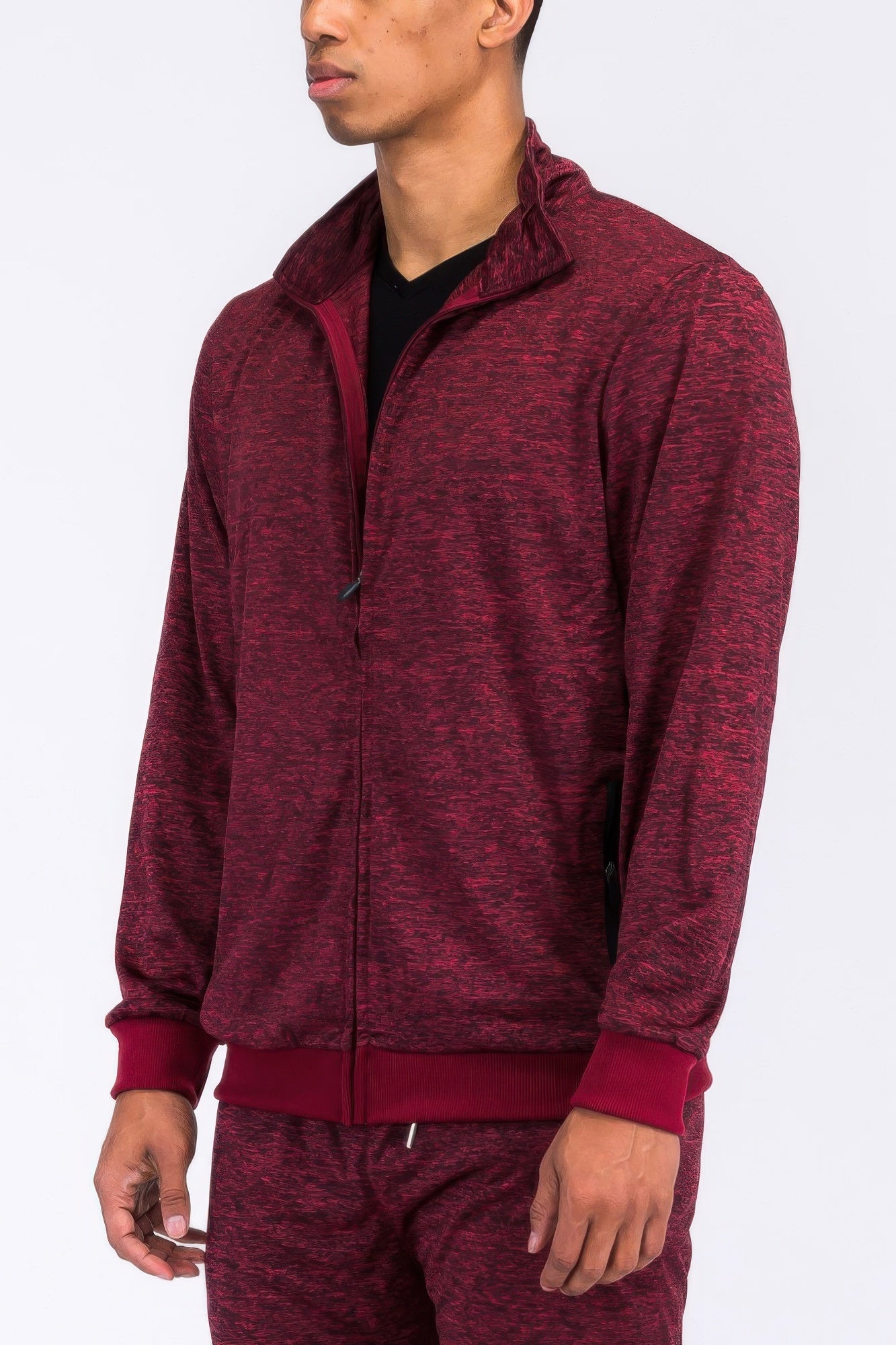 Men's Marbled Track Jacket