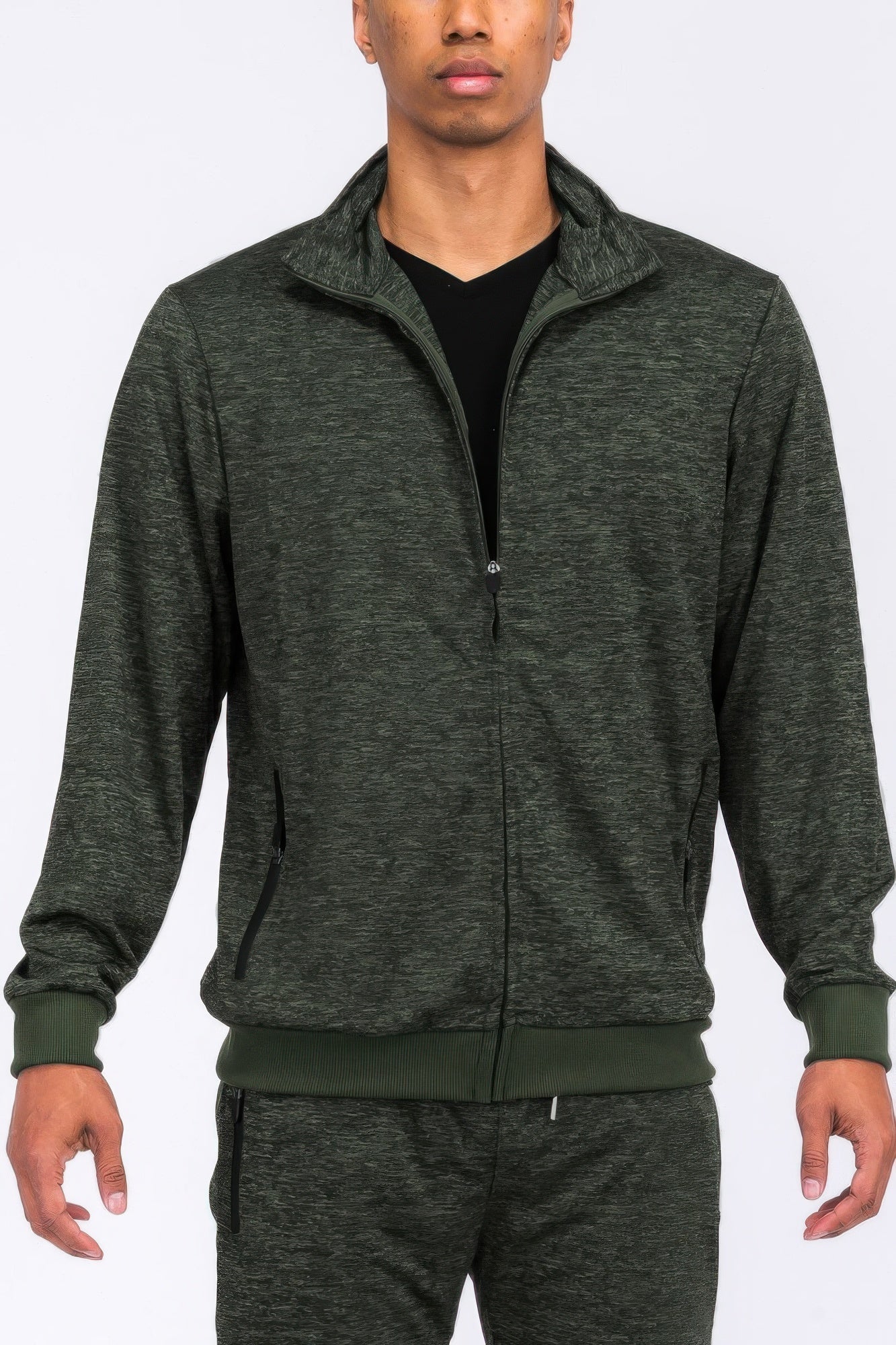 Men's Marbled Track Jacket