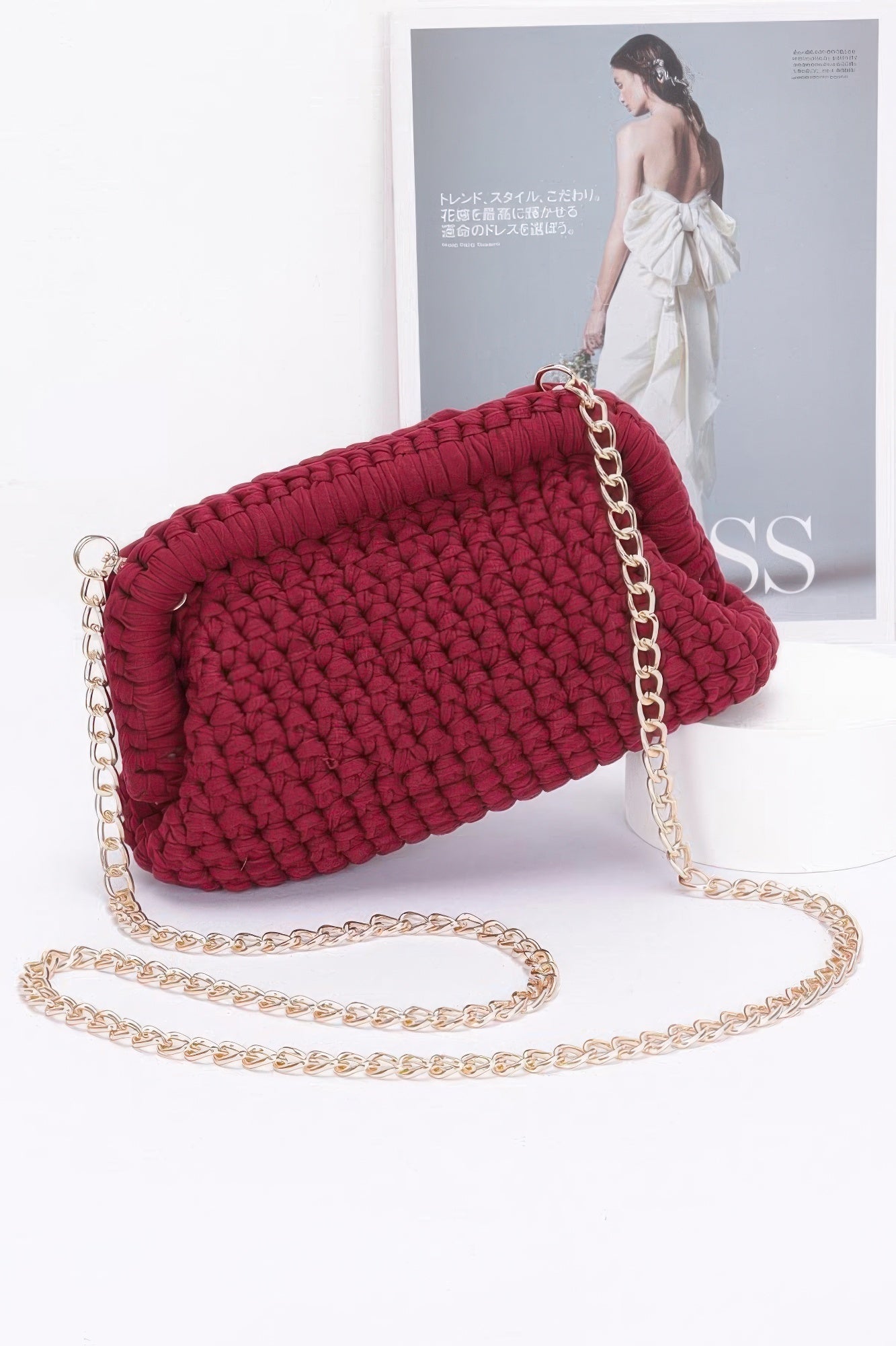 Cotton Braided Clutch