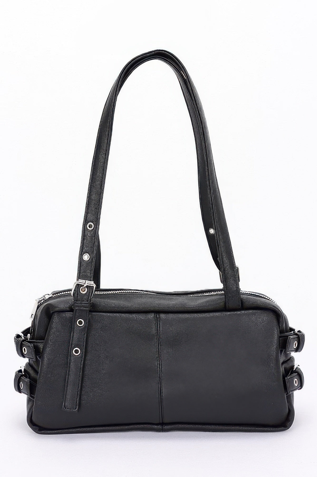 Faux Leather Sport Bag